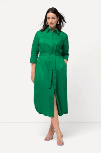 Plus size veliki brojevi Haljina A kroja na vezanje za punije