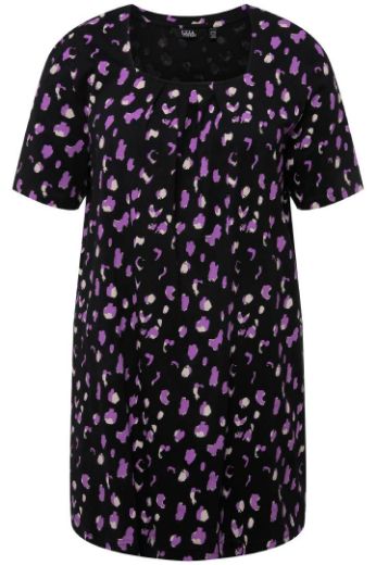Plus size veliki brojevi Majica A kroja kratkih rukava za punije