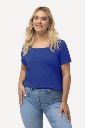 Plus size veliki brojevi Majica kratkih rukava A kroja za punije