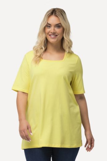 Plus size veliki brojevi Majica kratkih rukava A kroja za punije