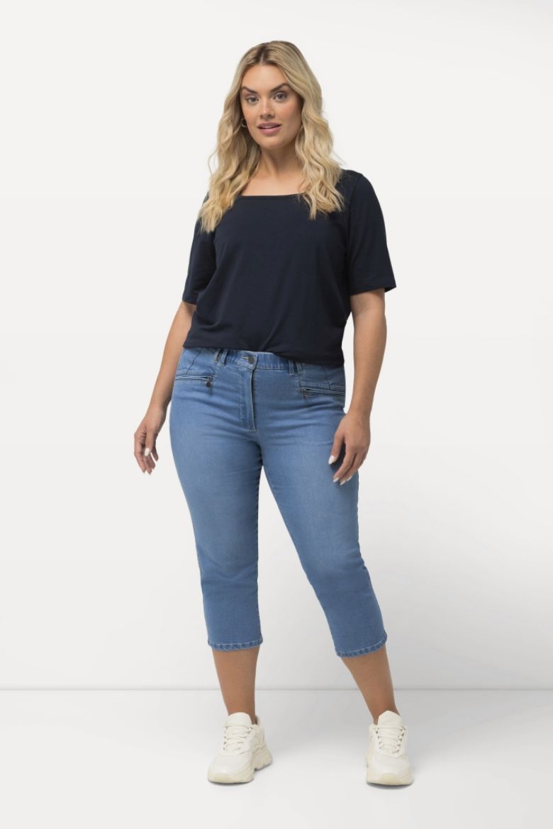 Plus size veliki brojevi Hlače Mony 7/8 za punije