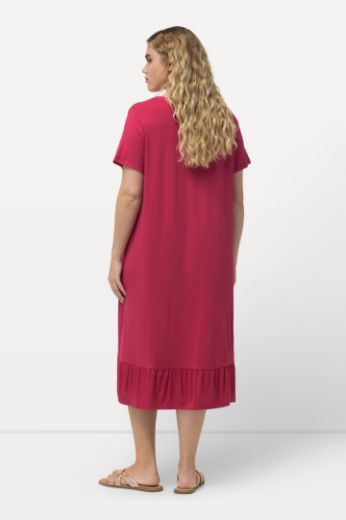 Plus size veliki brojevi Haljina maxi bez rukava s cvjetnim printom za punije