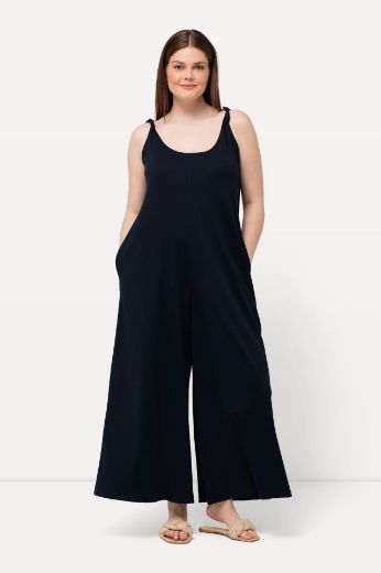 Plus size veliki brojevi Kombinezon bez rukava širih nogavica za punije