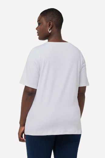 Plus size veliki brojevi Majica kratkih rukava okruglog izreza za punije