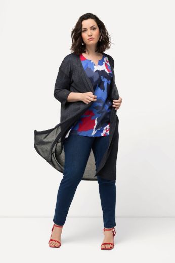 Plus size veliki brojevi Kardigan 3/4 rukava za punije