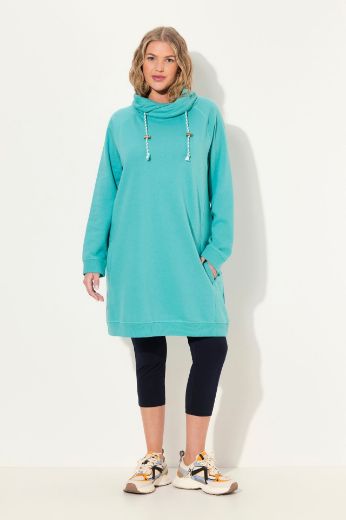 Plus size veliki brojevi Haljina povišenog ovratnika za punije