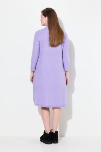 Plus size veliki brojevi Haljina 3/4 rukava A kroja za punije