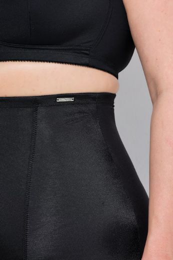 Plus size veliki brojevi Gaće stezne visokog struka s dodatkom čipke za punije