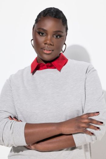 Plus size veliki brojevi Bluza bez rukava kraćeg kroja za punije