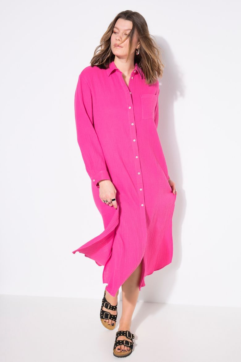 Plus size veliki brojevi Bluza dugih rukava dužeg kroja za punije