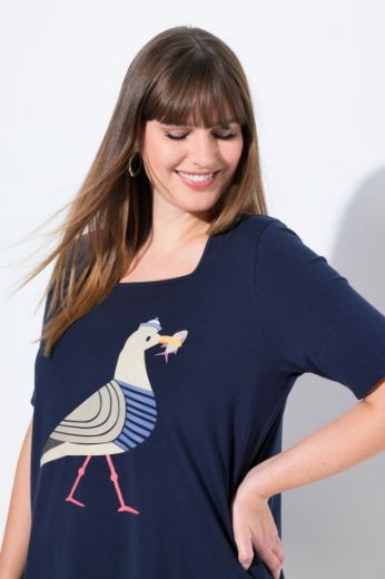 Plus size veliki brojevi Majica kratkih rukava A kroja za punije