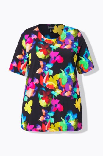 Plus size veliki brojevi Majica kratkih rukava okruglog ovratnika za punije