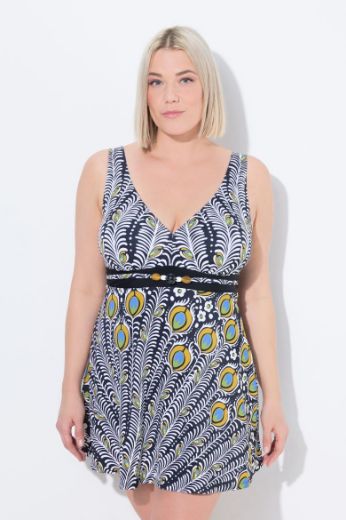 Plus size veliki brojevi Kupaći kostim haljina za punije