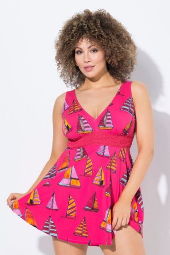 Plus size veliki brojevi Kupaći kostim haljina za punije