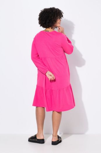 Plus size veliki brojevi Haljina s dugim rukavima za punije