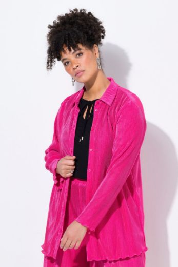 Plus size veliki brojevi Bluza plisirana za punije