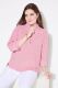 Veliki brojevi Bluza 3/4 rukava na pruge moda za punije