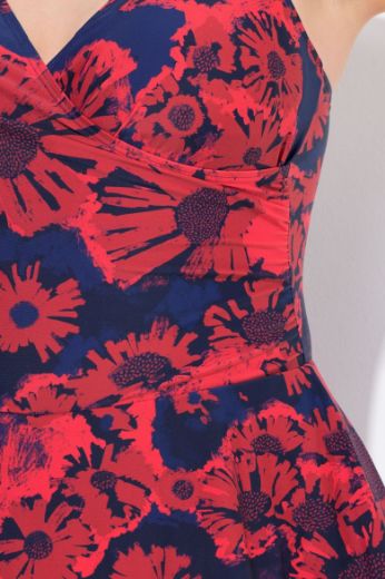 Plus size veliki brojevi Kupaći kostim haljina mekih košarica za punije