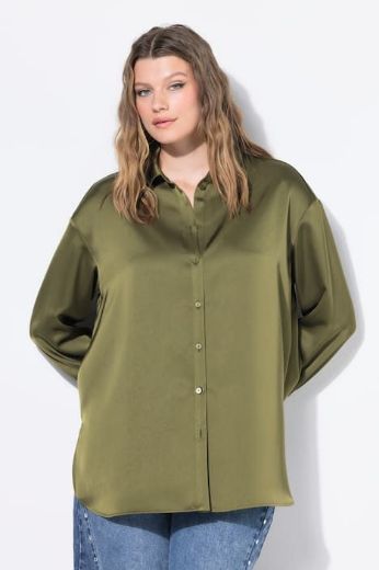 Plus size veliki brojevi Košulja dugih rukava šireg kroja za punije