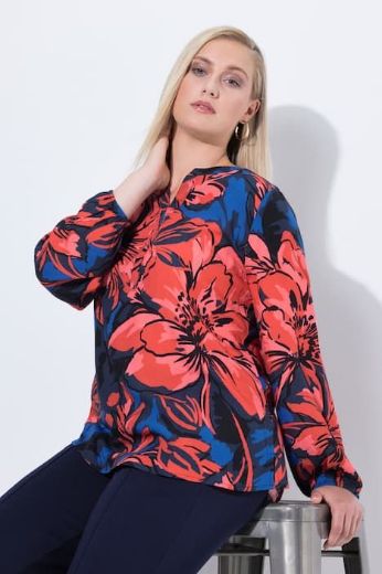 Plus size veliki brojevi Tunika dugih rukava A kroja za punije