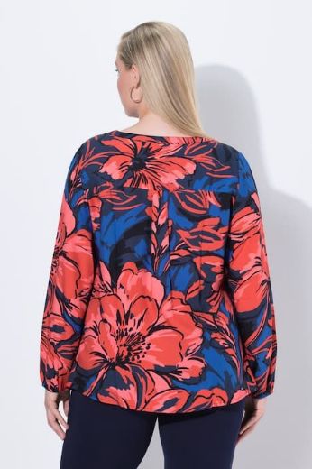 Plus size veliki brojevi Tunika dugih rukava A kroja za punije