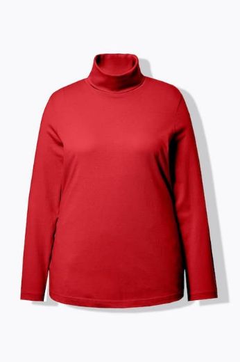 Plus size veliki brojevi Majica rol ovratnik za punije