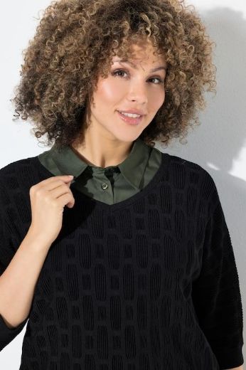 Plus size veliki brojevi Bluza bez rukava kraćeg kroja za punije