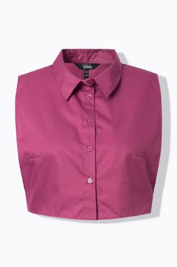 Plus size veliki brojevi Bluza bez rukava kraćeg kroja za punije