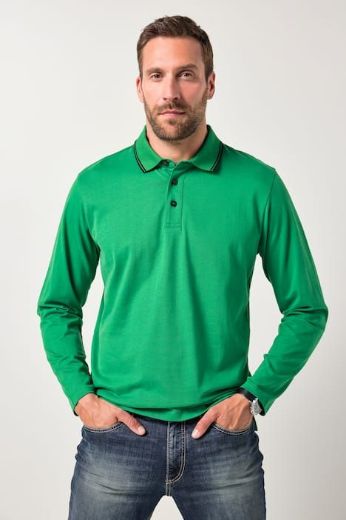 Plus size veliki brojevi Majica Polo dugih rukava za punije