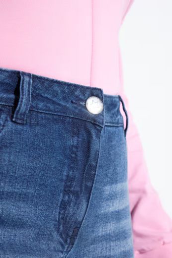 Plus size veliki brojevi Traperice uskih nogavica za punije