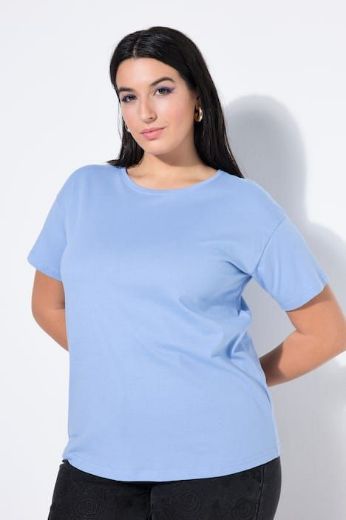 Plus size veliki brojevi Majica okruglog ovratnika kratkih rukava za punije