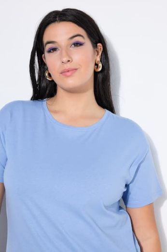 Plus size veliki brojevi Majica okruglog ovratnika kratkih rukava za punije