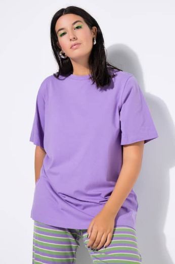 Plus size veliki brojevi Majica dugi model kratkih rukava za punije