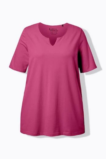 Plus size veliki brojevi Majica A kroj V ovratnik za punije