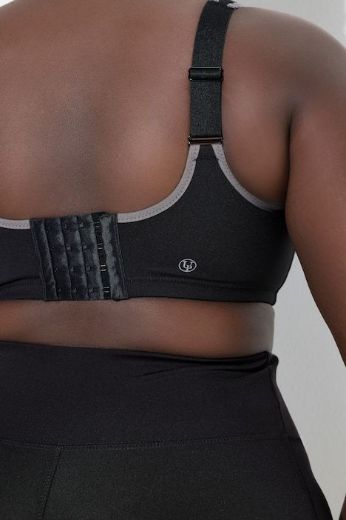Plus size veliki brojevi Grudnjak sportski s podesivim naramenicama za punije