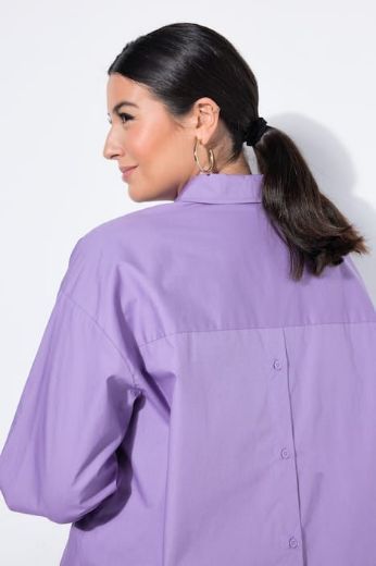 Plus size veliki brojevi Bluza dugih rukava s gumbićima za punije