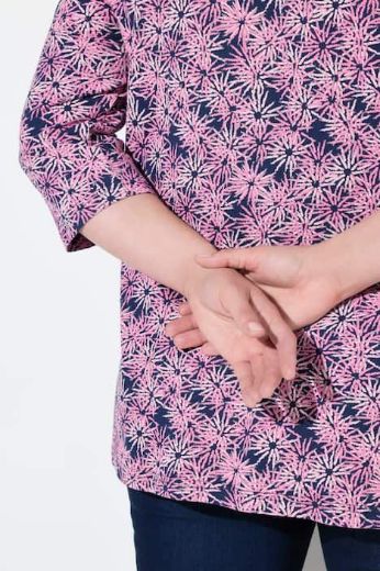 Plus size veliki brojevi Majica 3/4 rukava okruglog ovratnika za punije
