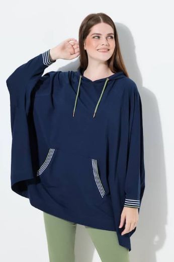 Plus size veliki brojevi Pončo s kapuljačom za punije