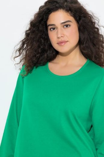 Plus size veliki brojevi Majica dugih rukava okruglog ovratnika za punije