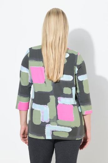Plus size veliki brojevi Majica 3/4 rukava za punije
