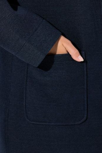 Plus size veliki brojevi Kaput na kopčanje s kapuljačom za punije