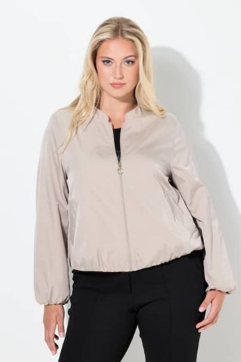 Plus size veliki brojevi Jakna lagana s patentnim zatvaračem za punije