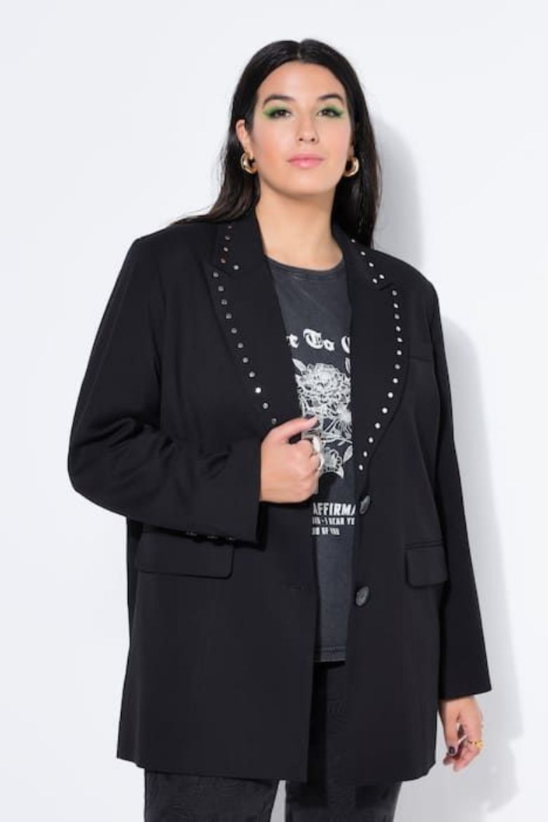 Plus size veliki brojevi Sako šireg kroja za punije