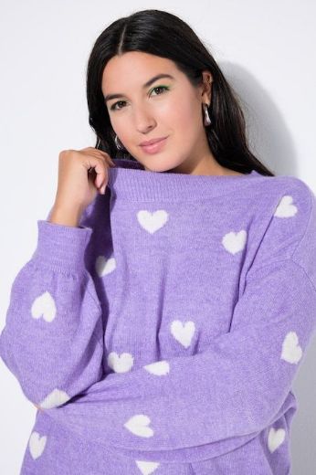 Plus size veliki brojevi Pulover dugih rukava šireg kroja za punije