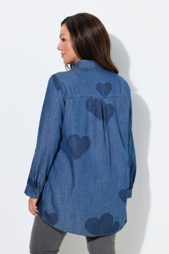 Plus size veliki brojevi Bluza dugih rukava A kroja za punije