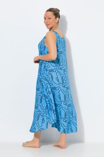 Plus size veliki brojevi Haljina maxi bez rukava za punije