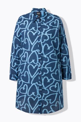 Plus size veliki brojevi Bluza dugih rukava dužeg kroja za punije