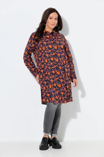 Plus size veliki brojevi Bluza dugih rukava A kroja za punije