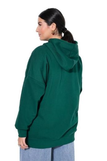 Plus size veliki brojevi Majica dugih rukava sa kapuljačom za punije
