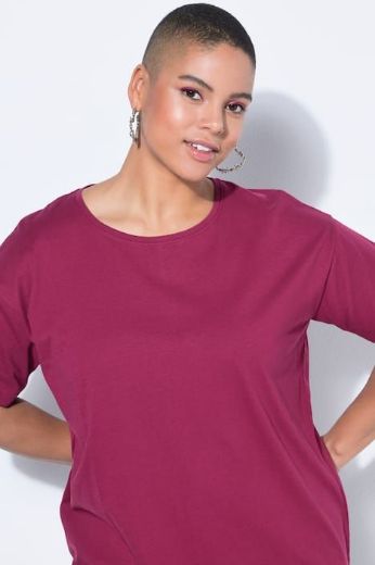 Plus size veliki brojevi Majica okruglog ovratnika kratkih rukava za punije
